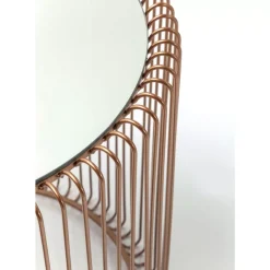 Tische-KARE Design Beistelltisch Wire Copper (2/Set) O44Cm