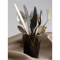Geschirr & Tischaccessoires-KARE Design Besteck Gloria Matt Gold (16-Tlg.)