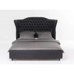 Betten-KARE Design Bett City Spirit Graphit 160X200Cm