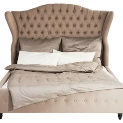 Betten-KARE Design Bett City Spirit Linen Natural 180X200Cm