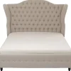 Betten-KARE Design Bett City Spirit Linen Natural 160X200Cm