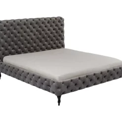 Betten-KARE Design Bett Desire Hoch Silbergrau 160X200 Cm