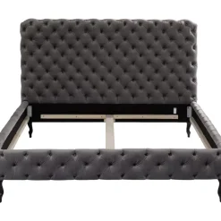 Betten-KARE Design Bett Desire Hoch Silbergrau 160X200 Cm