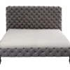 Betten-KARE Design Bett Desire Hoch Silbergrau 180X200 Cm