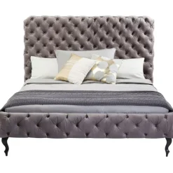 Betten-KARE Design Bett Desire Hoch Silbergrau 180X200 Cm