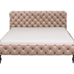 Betten-KARE Design Bett Desire Velvet Ecru 160X200Cm