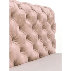 Betten-KARE Design Bett Desire Velvet Ecru 180X200Cm