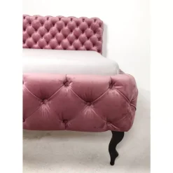 Betten-KARE Design Bett Desire Velvet Rose 160X200Cm