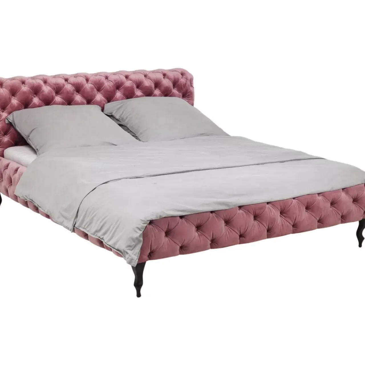 Betten-KARE Design Bett Desire Velvet Rose 180X200Cm