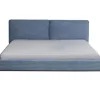 Betten-KARE Design Bett East Side Cord Blau 160X200Cm
