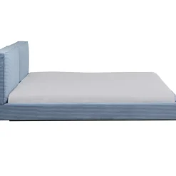Betten-KARE Design Bett East Side Cord Blau 160X200Cm