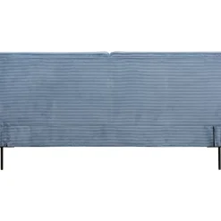 Betten-KARE Design Bett East Side Cord Blau 160X200Cm