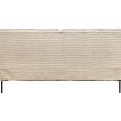 Betten-KARE Design Bett East Side Cord Creme 160X200Cm