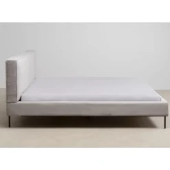 Betten-KARE Design Bett East Side Cord Grau 180X200Cm