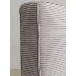 Betten-KARE Design Bett East Side Cord Grau 160X200Cm