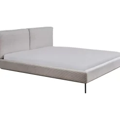 Betten-KARE Design Bett East Side Cord Grau 160X200Cm