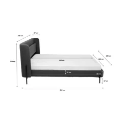 Betten-KARE Design Bett Tivoli Grun 180X200