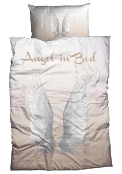 Deko & Geschenkartikel-KARE Design Bettwasche Angel In Bed 160X210 + Kissen 65X100