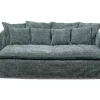 Sofas & Couches-KARE Design Bigsofa Boheme Blaugrun 230Cm