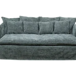 Sofas & Couches-KARE Design Bigsofa Boheme Blaugrun 230Cm