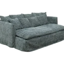 Sofas & Couches-KARE Design Bigsofa Boheme Blaugrun 230Cm