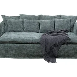 Sofas & Couches-KARE Design Bigsofa Boheme Blaugrun 230Cm