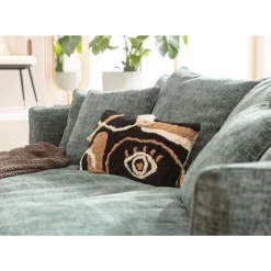 Sofas & Couches-KARE Design Bigsofa Boheme Blaugrun 230Cm