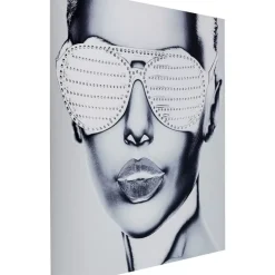 Bilder-KARE Design Bild Alu Cool Girl 120X120