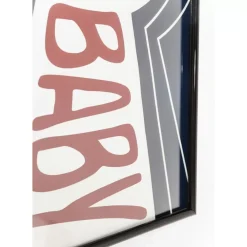 Bilder-KARE Design Bild Frame Be My Baby 42X30Cm