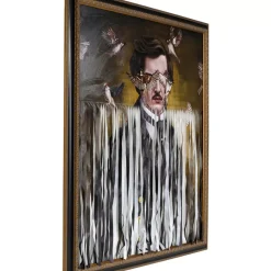 Bilder-KARE Design Bild Frame Gentleman Cuts 130X163Cm