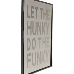 Bilder-KARE Design Bild Frame Let The Hunky 46X34Cm