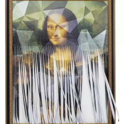 Bilder-KARE Design Bild Frame MaDeMoiSelle Lisa 130X163Cm