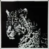 Bilder-KARE Design Bild Frame Mirror Leopard 80X80Cm