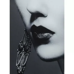 Bilder-KARE Design Bild Glas Beauty Lady 120X150Cm