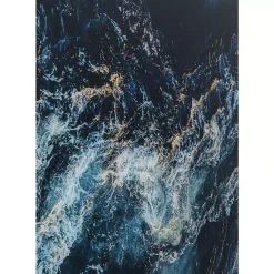 Bilder-KARE Design Bild Glas Blue Portal 150X100Cm