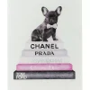 Bilder-KARE Design Bild Glas Fashion Dog 60X80Cm
