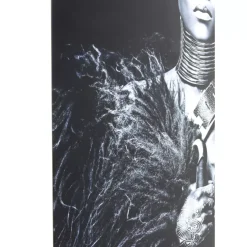 Bilder-KARE Design Bild Glas Lady Knight 100X150Cm