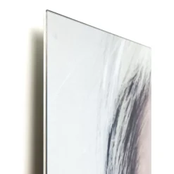 Bilder-KARE Design Bild Glas Metallic Girlie 120X120Cm