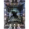 Bilder-KARE Design Bild Glas Science Fiction 120X180Cm