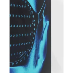 Bilder-KARE Design Bild Glas Tough Girl 120X120Cm