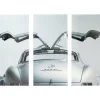Bilder-KARE Design Bild Glas Triptychon Oldtimer Back 240X160Cm