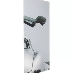 Bilder-KARE Design Bild Glas Triptychon Oldtimer Back 240X160Cm
