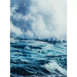 Bilder-KARE Design Bild Glas Triptychon Wave 240X160Cm (3/Set)