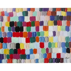 Bilder-KARE Design Bild Touched Colorful Dots 140X200Cm