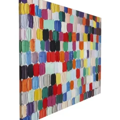 Bilder-KARE Design Bild Touched Colorful Dots 140X200Cm