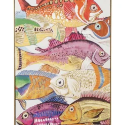 Bilder-KARE Design Bild Touched Fish Meeting One 100X75Cm