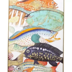 Bilder-KARE Design Bild Touched Fish Meeting Two 100X75Cm