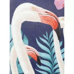 Bilder-KARE Design Bild Touched Flamingo Road Schwarz 122X92Cm