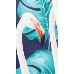 Bilder-KARE Design Bild Touched Flamingo Road Schwarz 122X92Cm
