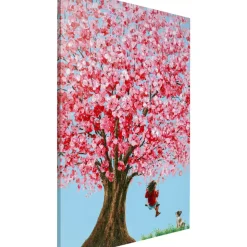 Bilder-KARE Design Bild Touched Flower Girl 160X120Cm